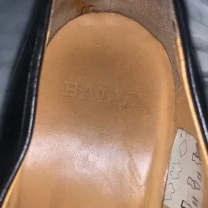 Preowned Bally Thor Black Leather Mens Shoes Size 9.5  (D) Bally | Shoes | Preowned Bally Thor Black Leather Mens Shoes  main image 3